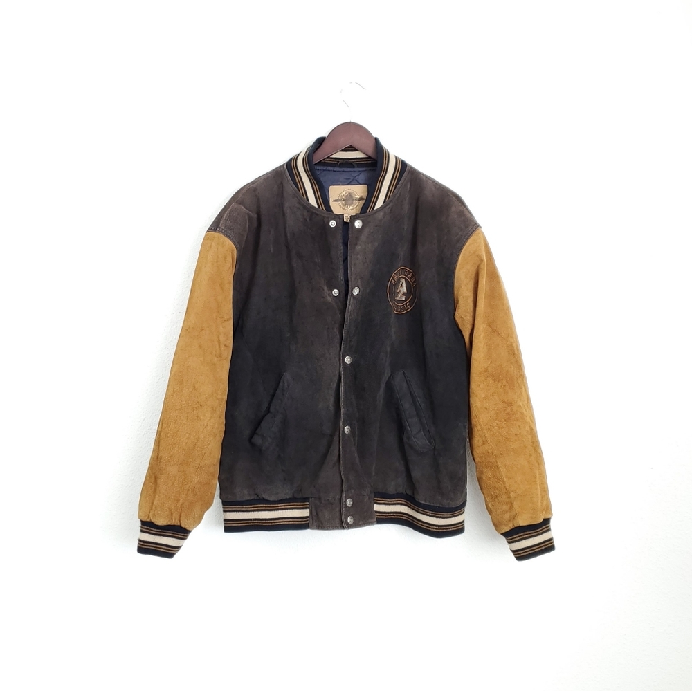 🔥 True VINTAGE 100% leather Arizona jean